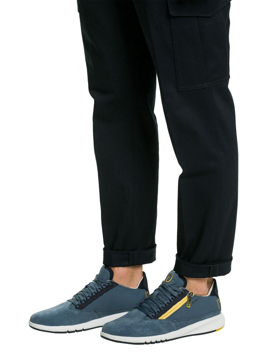 

Кроссовки мужские GEOX 001376926 синие 45 EU, Синий, 001376926
