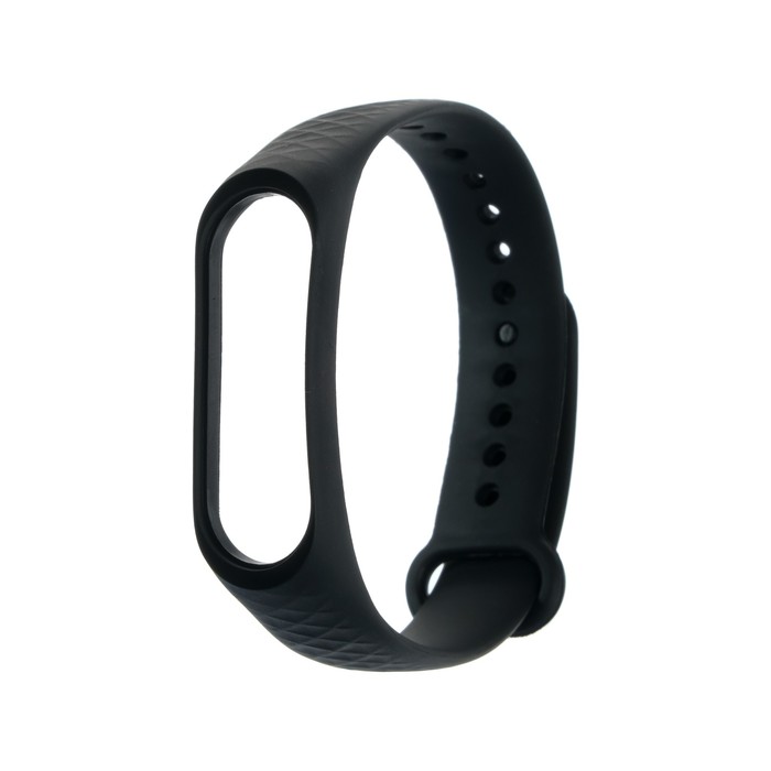 Luazon Home Mi Band 3, 4 ребристый, черный