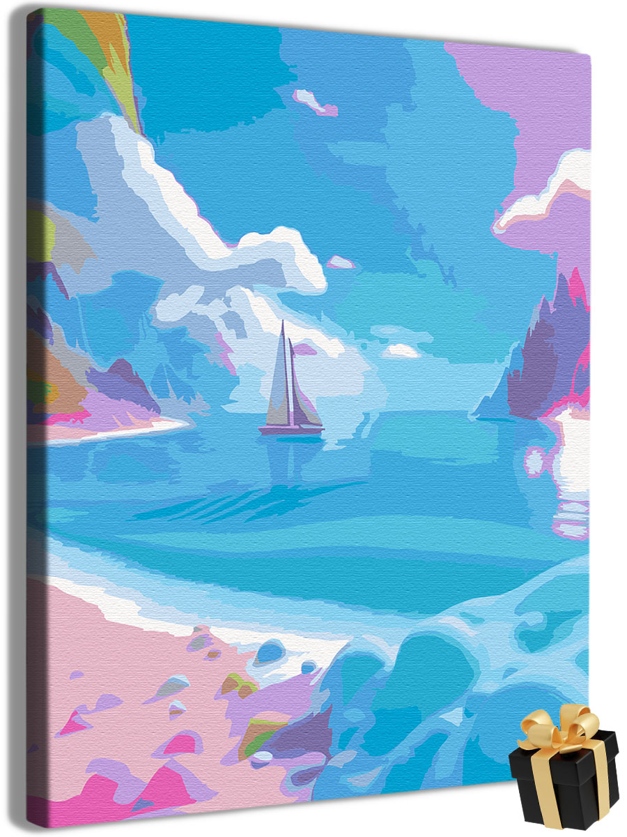 

Картина по номерам Арт-студия Unicorn Море N-4014 40x50, море