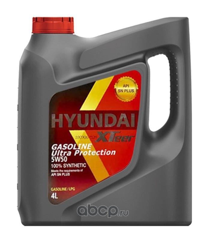 Моторное масло HYUNDAI XTeer Gasoline Ultra Protection 5W50 4л