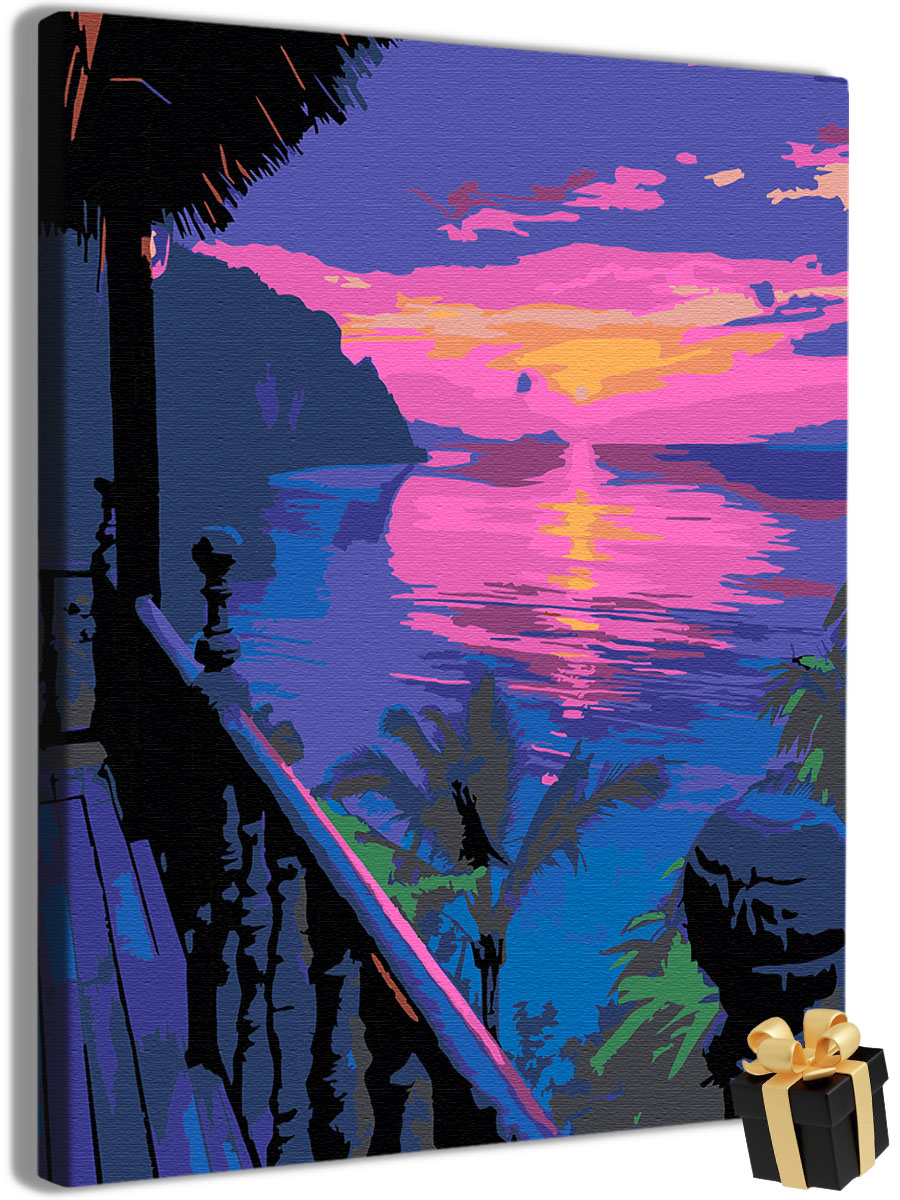 

Картина по номерам Арт-студия Unicorn Море N-4017 40x50, море