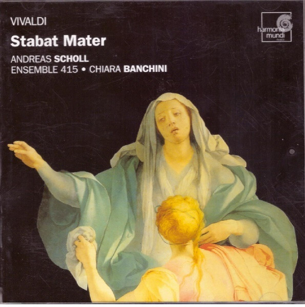 Vivaldi. Andreas Scholl, Ensemble 415, Chiara Banchini, Stabat Mater