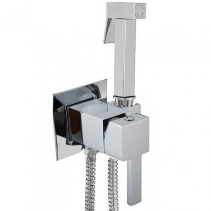 Гигиенический душ скрытого монтажа с термостатом Ganzer Termo GZ72501 хром без гиг.лейки гигиенический душ с термостатом grohe grohtherm 500 set456 хром