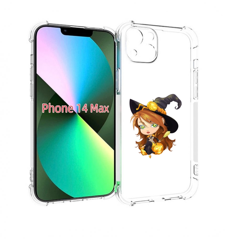 

Чехол MyPads Ведьмочка для iPhone 14 Plus (6.7), Прозрачный, Tocco