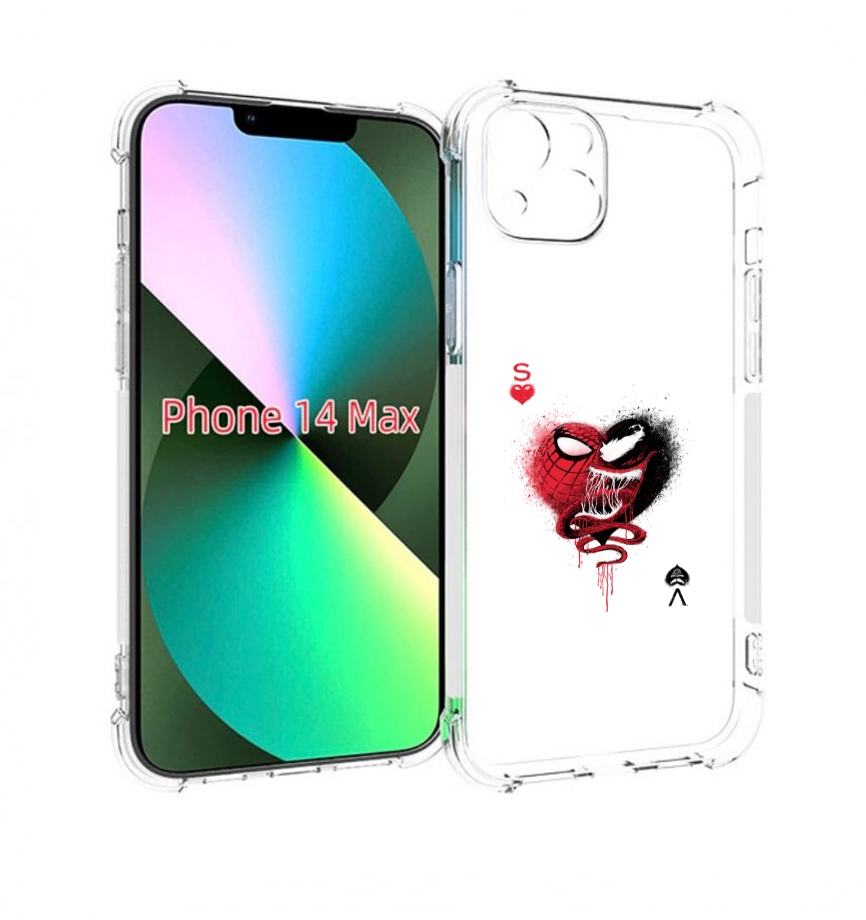 

Чехол MyPads Веном для iPhone 14 Plus (6.7), Прозрачный, Tocco