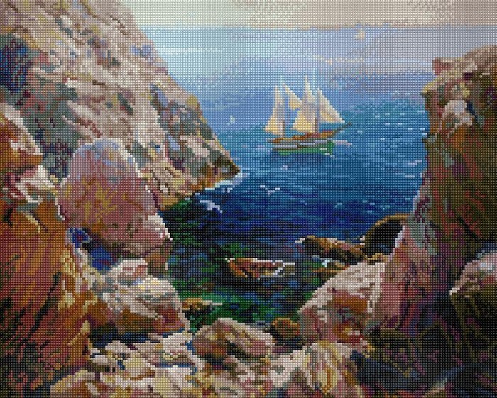 

PaintBoy Алмазная вышивка Над Бухтой APK11118, 40x50 см