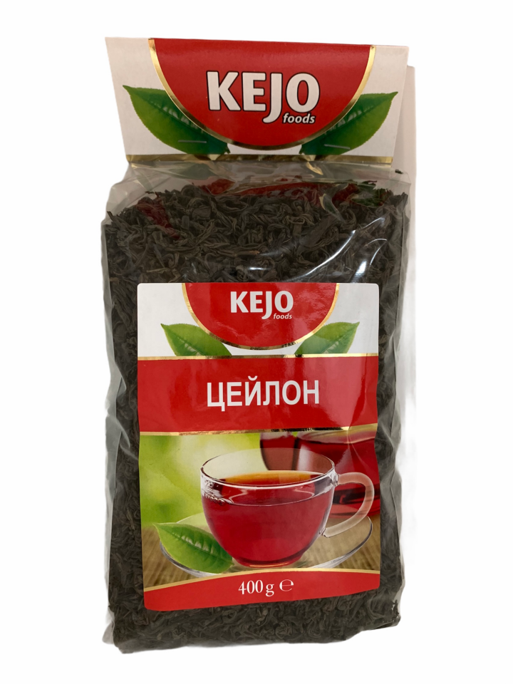 Чай черный KEJO Цейлон, крунолистовой 400 гр