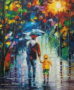

PaintBoy Алмазная вышивка По лужам GF660, 40x50 см