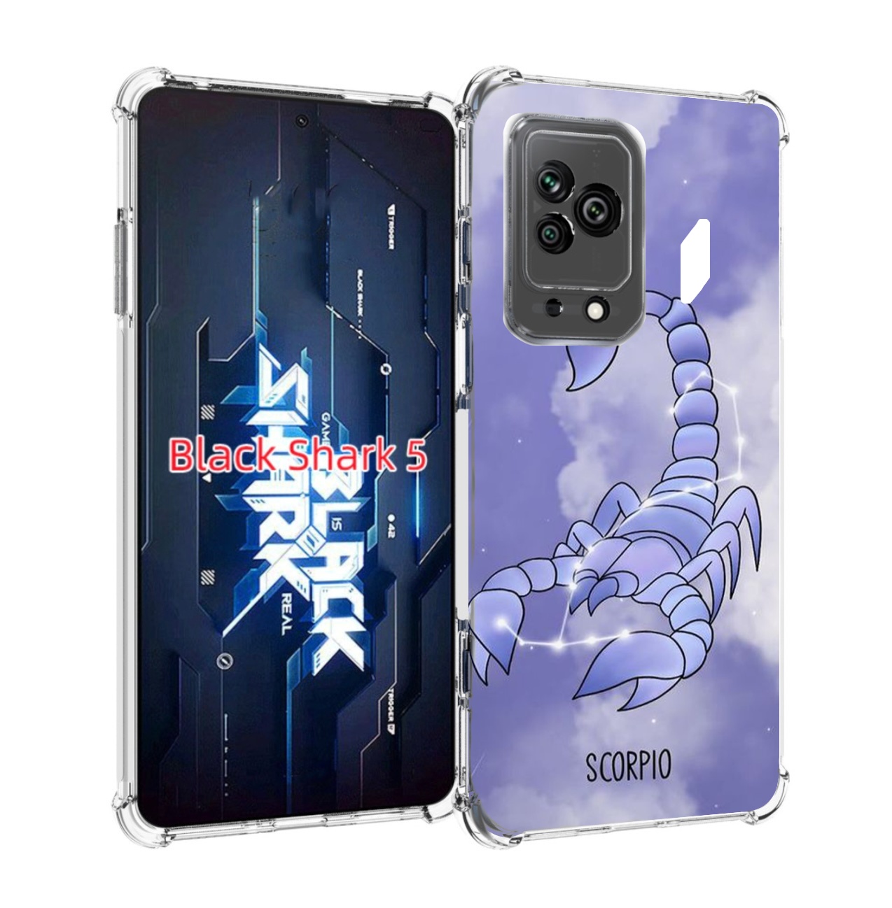 

Чехол MyPads знак зодиака скорпион 2 для Xiaomi Black Shark 5, Прозрачный, Tocco