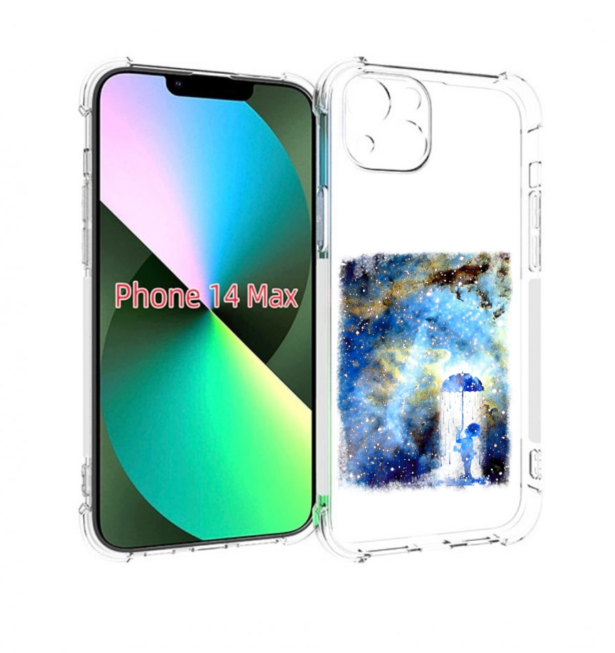 

Чехол MyPads мальчик в небе для iPhone 14 Plus (6.7), Прозрачный, Tocco