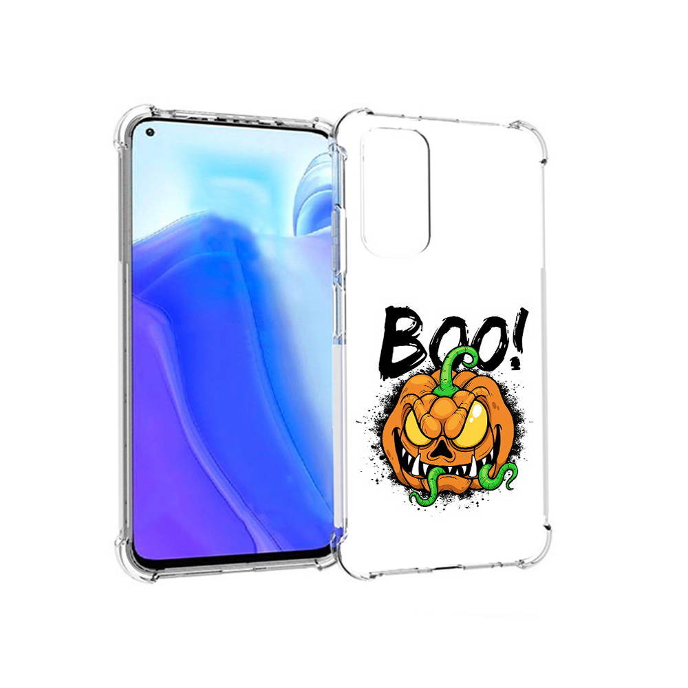 

Чехол MyPads Tocco для Xiaomi Redmi Note 11S Хэллоуин бу (PT162215.279.193), Tocco