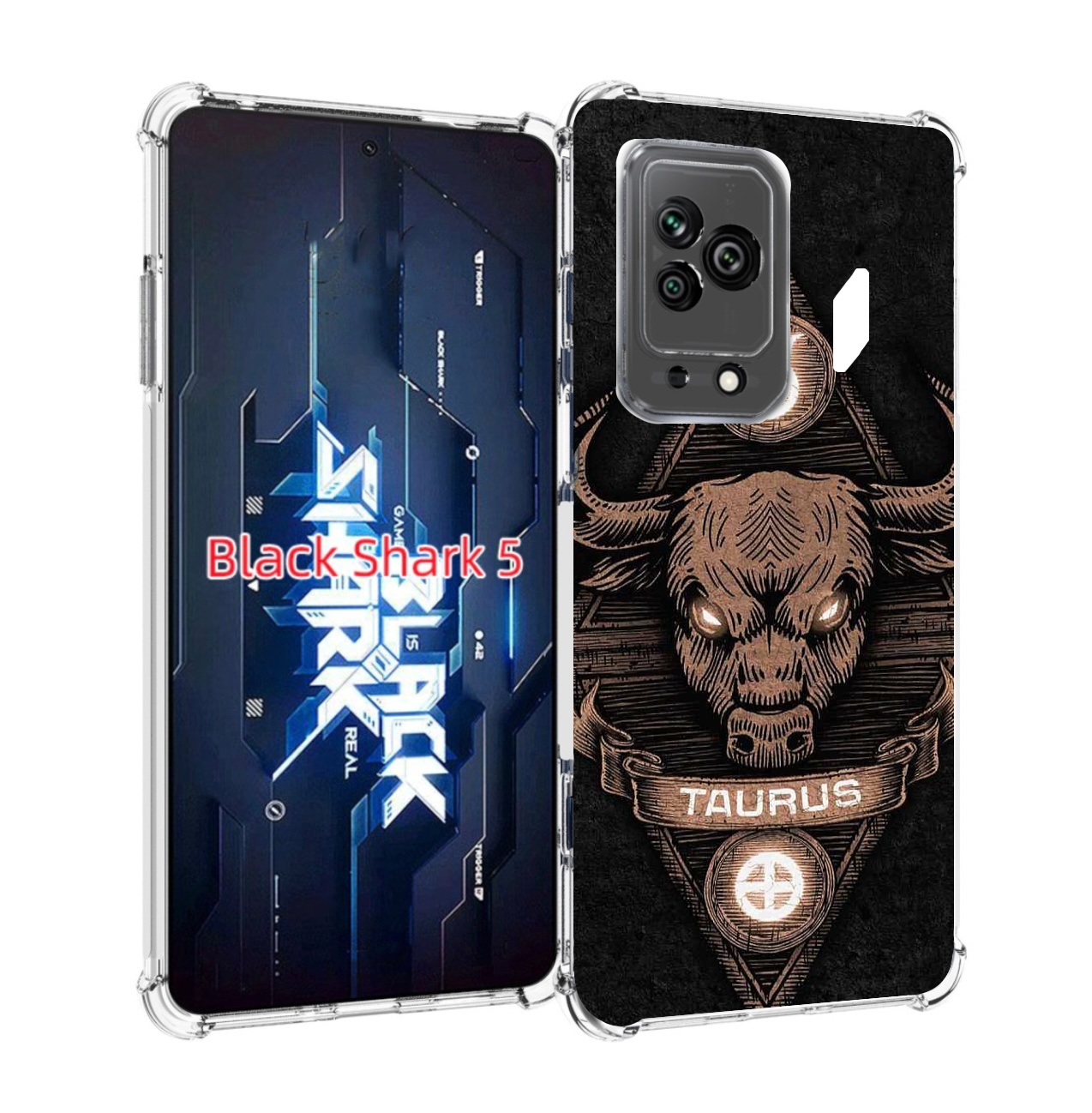 

Чехол MyPads знак зодиака телец 2 для Xiaomi Black Shark 5, Прозрачный, Tocco