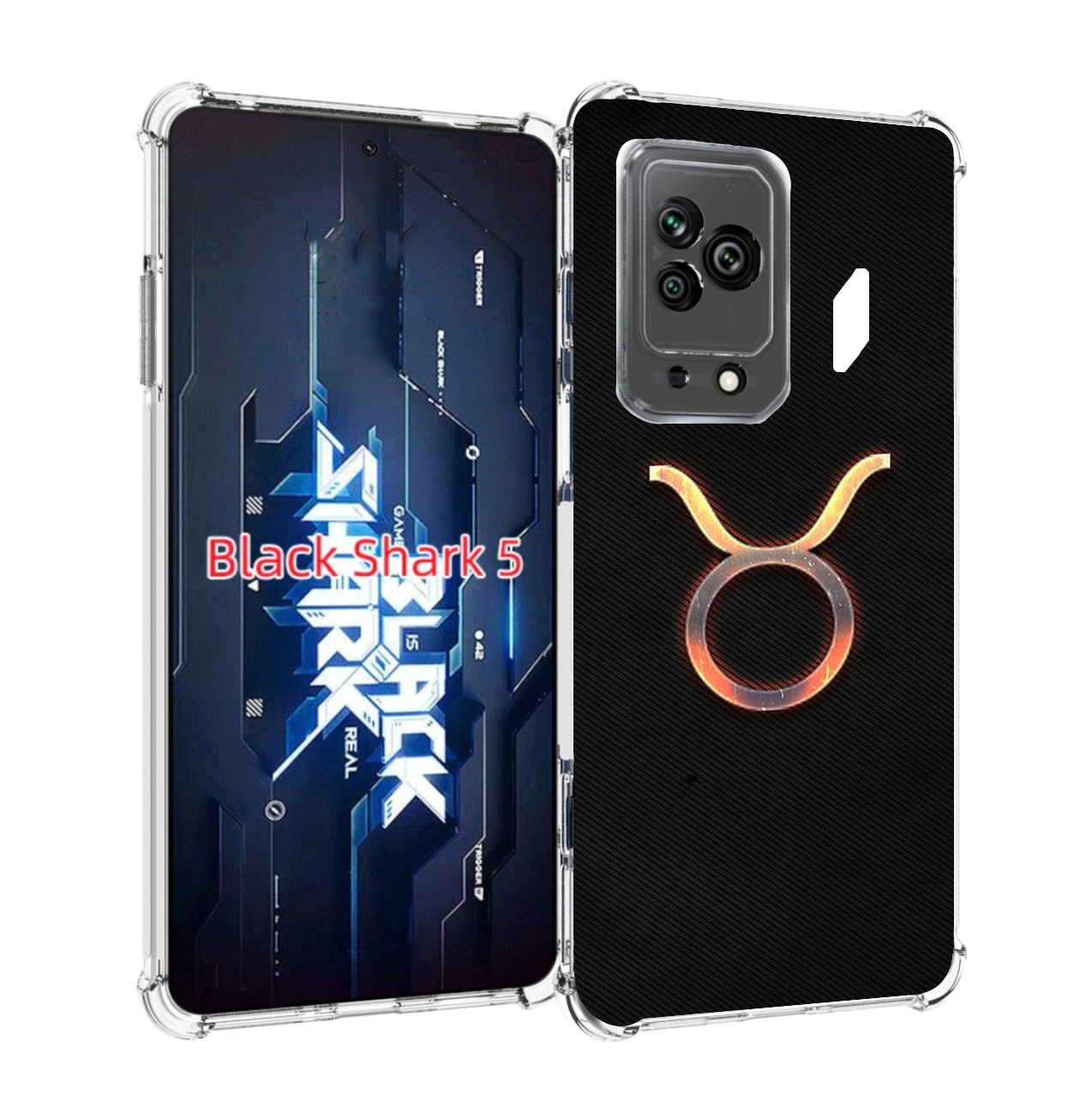 

Чехол MyPads знак зодиака телец 5 для Xiaomi Black Shark 5, Прозрачный, Tocco
