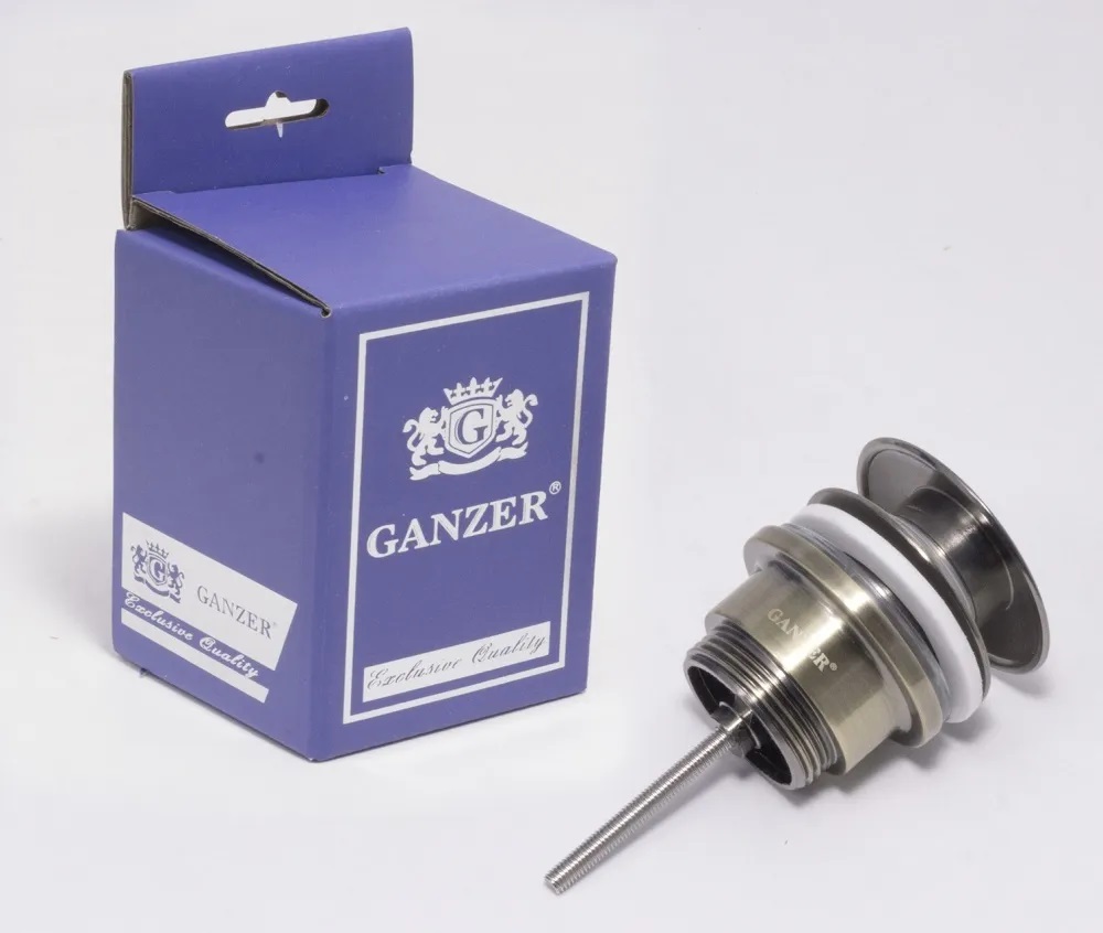 

Донный клапан для раковины GANZER F-09F белый