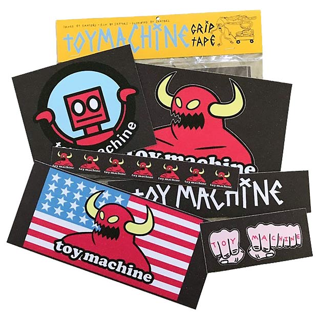 фото Шкурка для скейтборда toy machine grip sticker single pack 2022