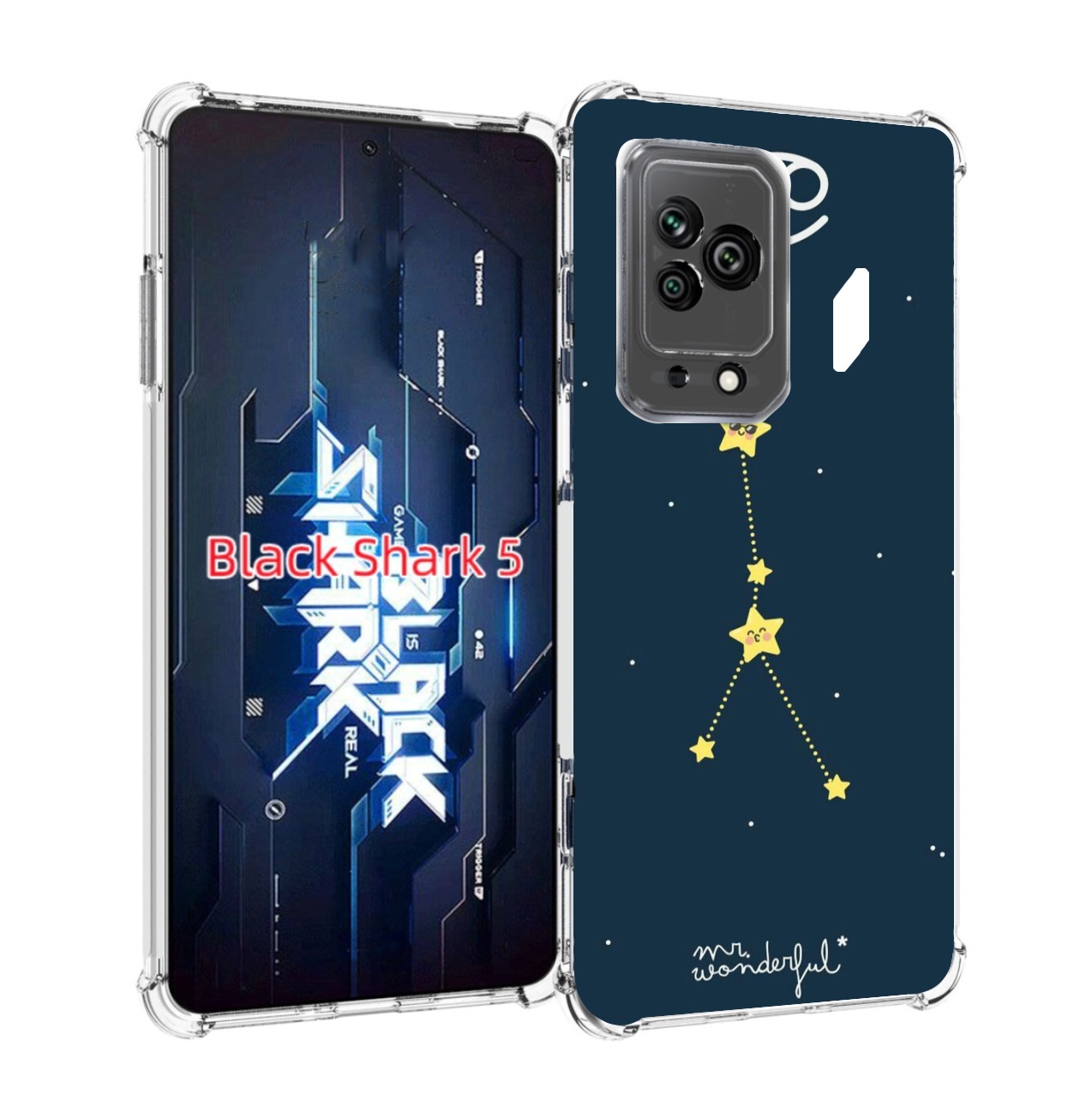 

Чехол MyPads знак-зодиака-рак-3 для Xiaomi Black Shark 5, Прозрачный, Tocco