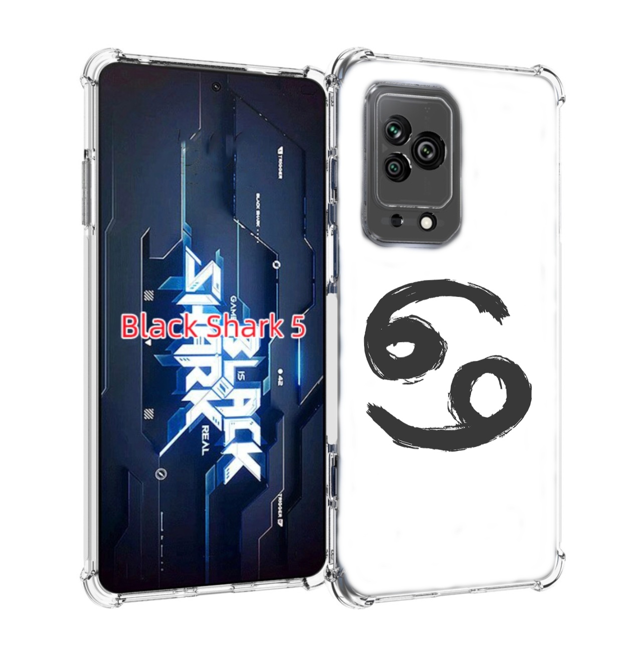 

Чехол MyPads знак-зодиака-рак-6 для Xiaomi Black Shark 5, Прозрачный, Tocco