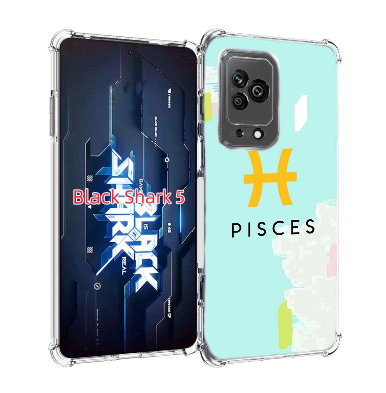 

Чехол MyPads знак-зодиака-рыбы-2 для Xiaomi Black Shark 5, Прозрачный, Tocco