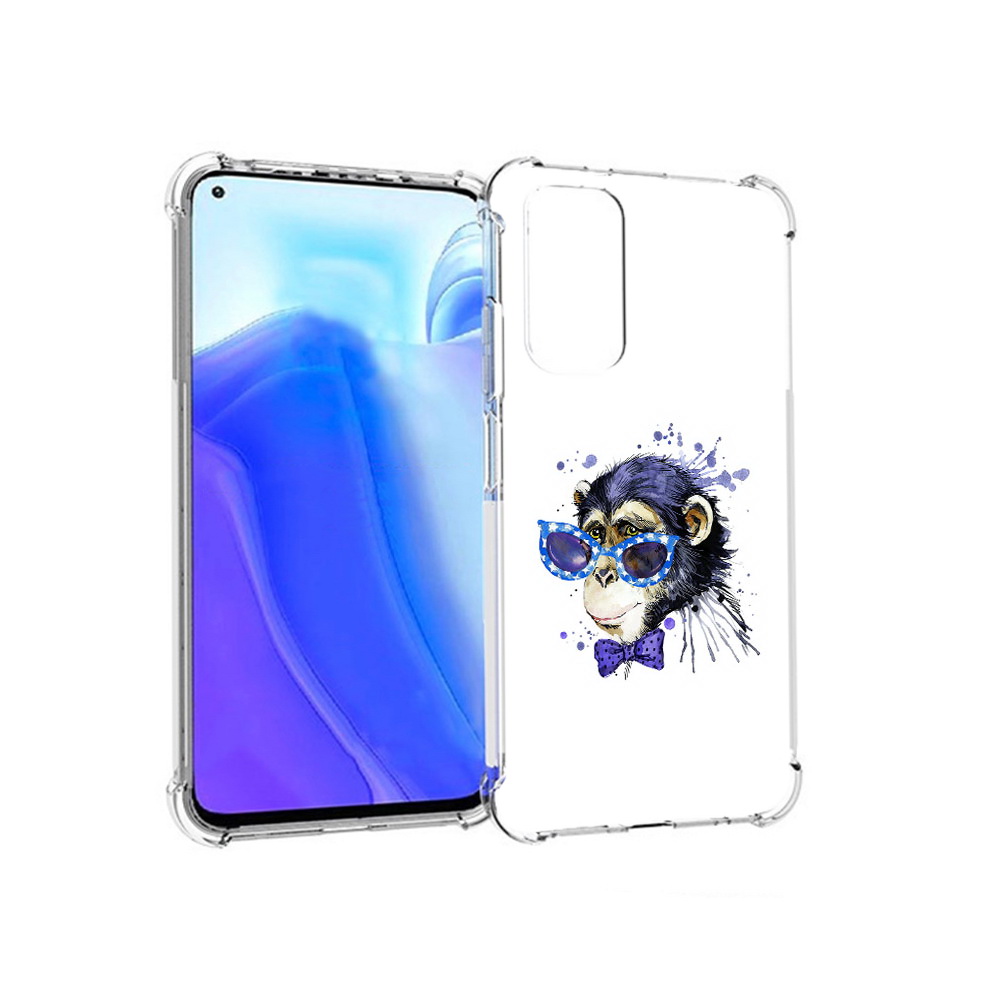 

Чехол MyPads Tocco для Xiaomi Redmi Note 11S акварельная обезьяна (PT162215.279.216), Tocco
