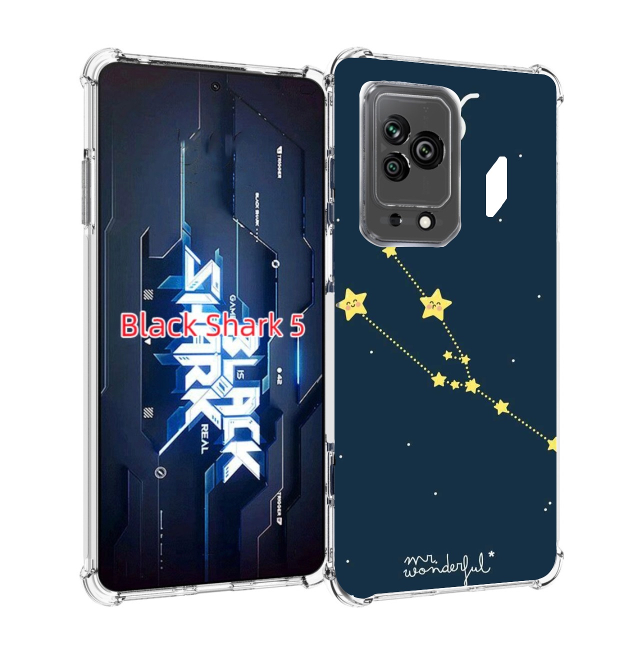 

Чехол MyPads знак-зодиака-телец-4 для Xiaomi Black Shark 5, Прозрачный, Tocco