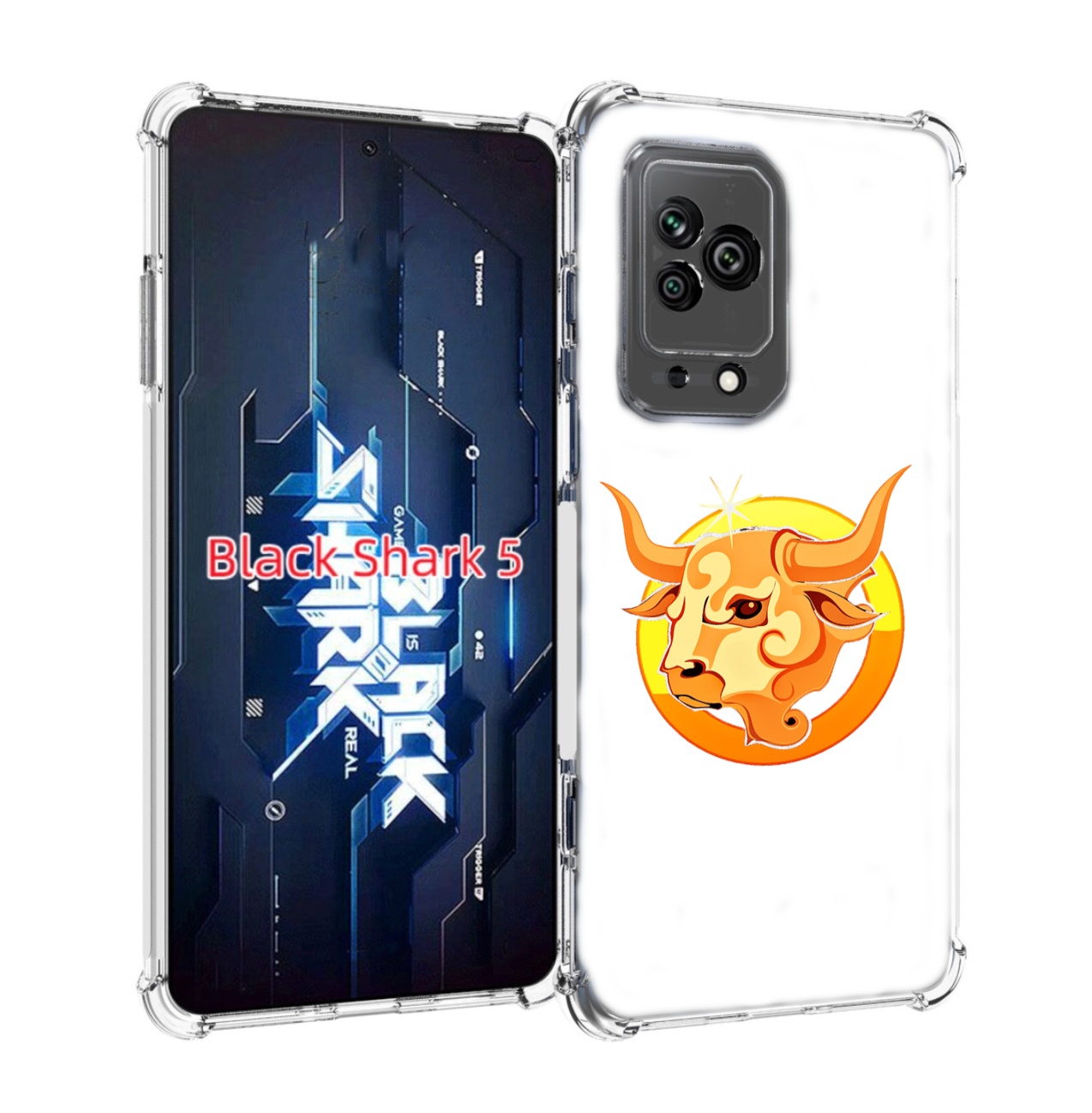 

Чехол MyPads знак-зодиака-телец-6 для Xiaomi Black Shark 5, Прозрачный, Tocco