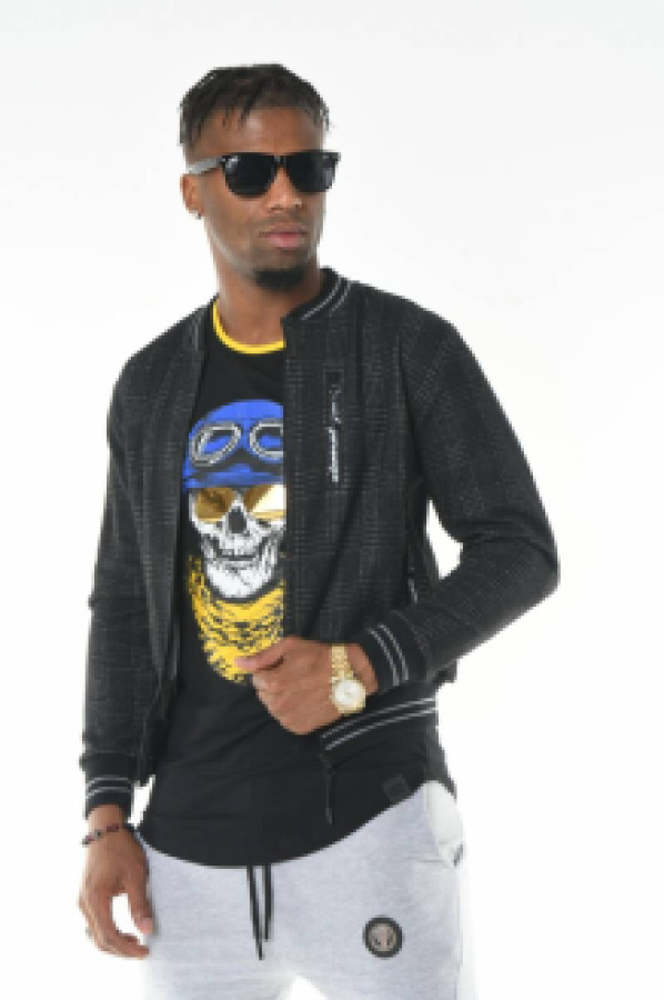 

Бомбер мужской David Gerenzo 900000024503 серый XL (доставка из-за рубежа), 900000024503