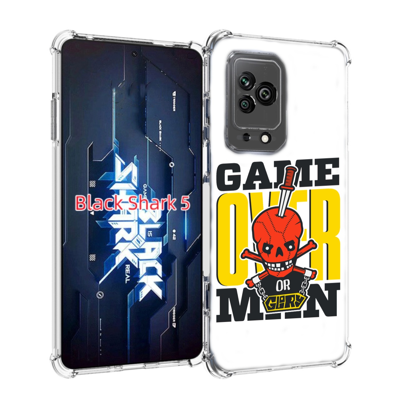 Чехол MyPads игра-окончена-парень для Xiaomi Black Shark 5