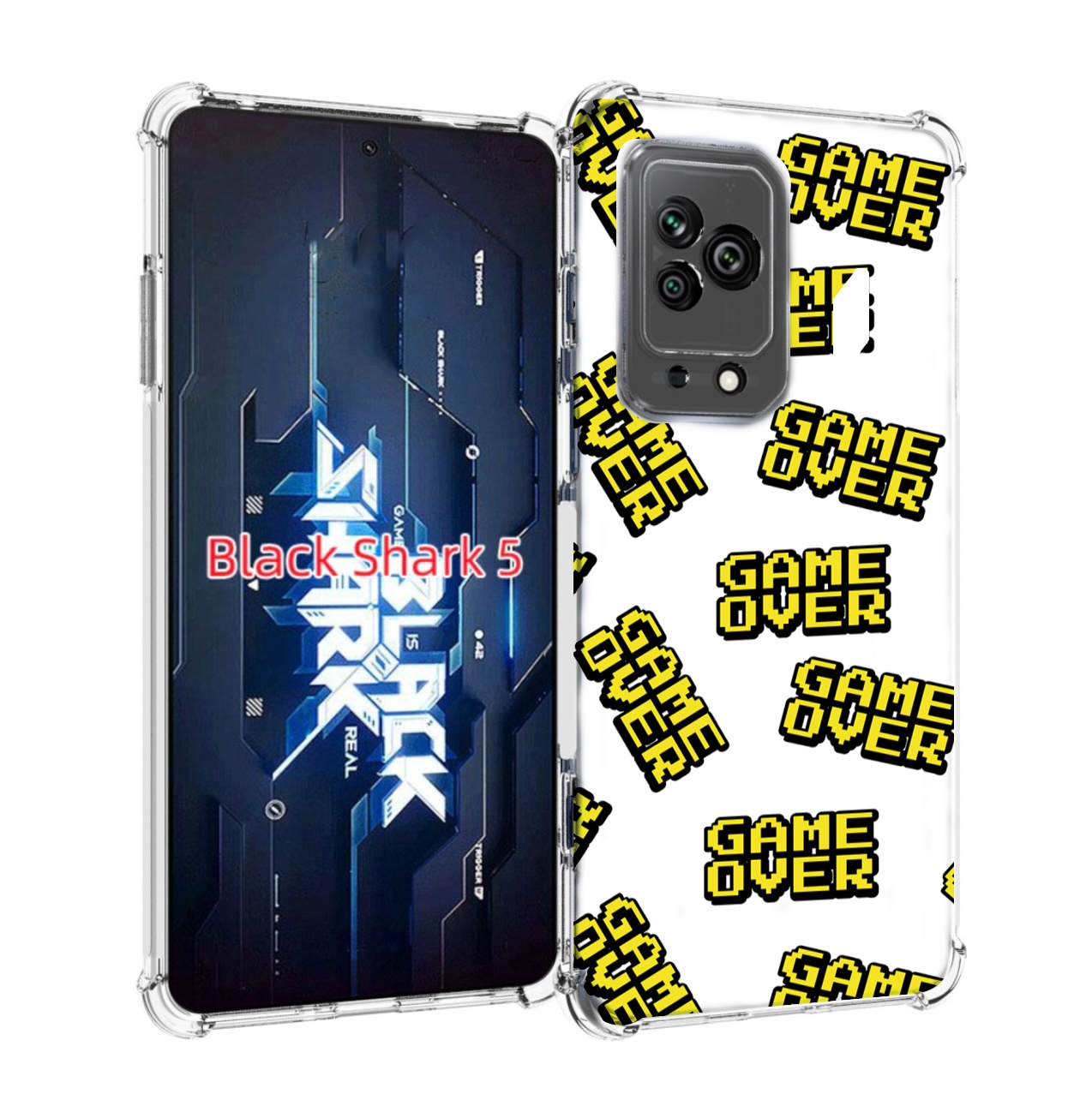 Чехол MyPads игра-окончена для Xiaomi Black Shark 5