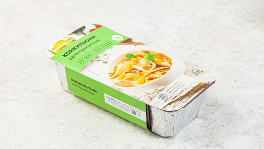 

Конкильони ВкусВиллАйс вегетарианские 200 г