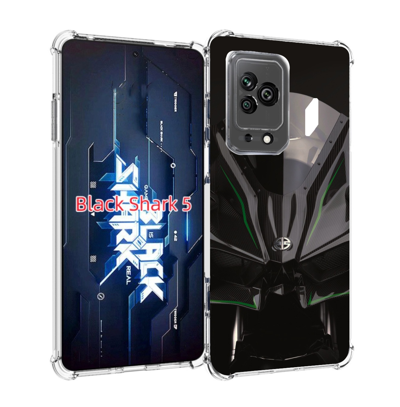 

Чехол MyPads кавасаки мото для Xiaomi Black Shark 5, Прозрачный, Tocco