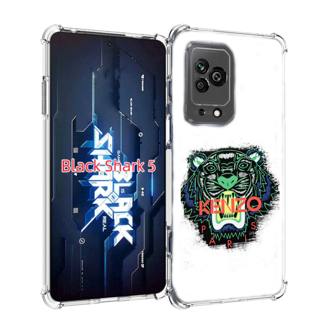 

Чехол MyPads кинзо для Xiaomi Black Shark 5, Прозрачный, Tocco
