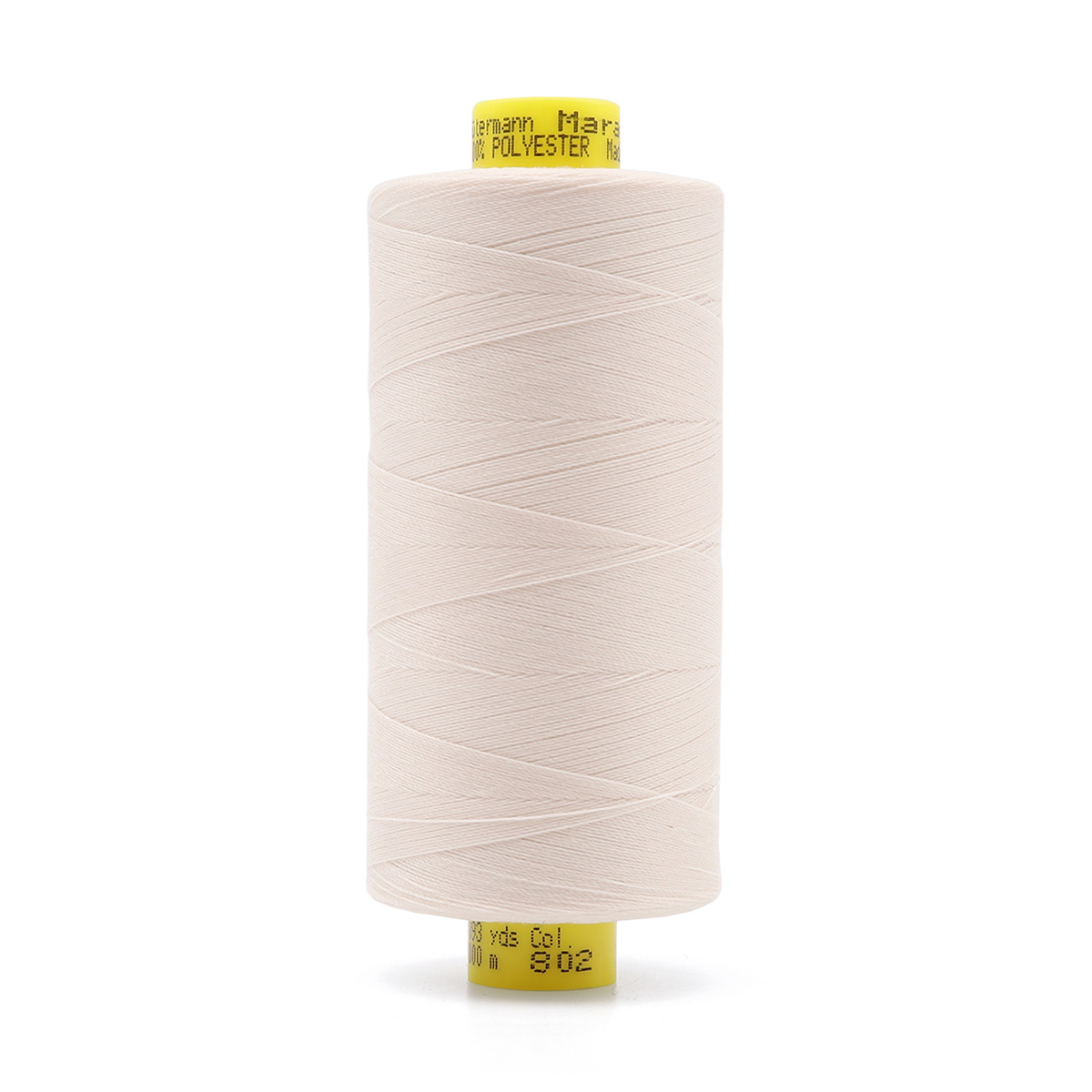 

Нить Gutermann Mara 120, 1000 м, 100% полиэстер (700207) (802 молочно-бежевый), 10 шт, 684355