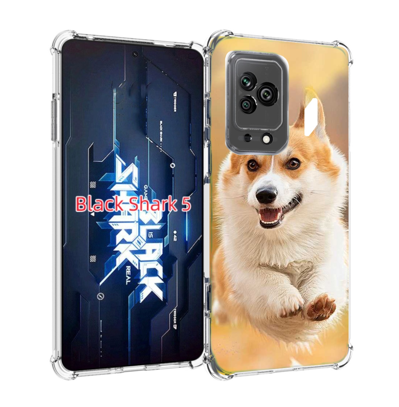 

Чехол MyPads когри собака для Xiaomi Black Shark 5, Прозрачный, Tocco