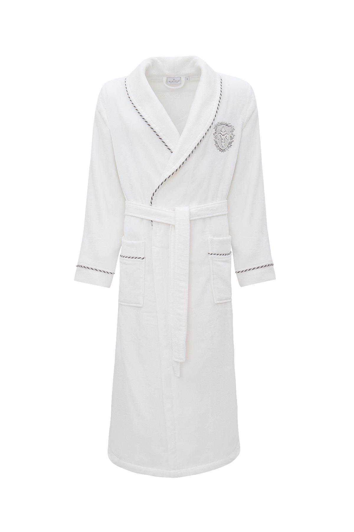 

Халат мужской Ecocotton EBRALV белый XL (доставка из-за рубежа), EBRALV