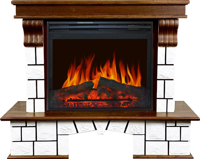 

Электрокамин Royal Flame Porto орех с очагом Jupiter FX New, Porto Jupiter FX New