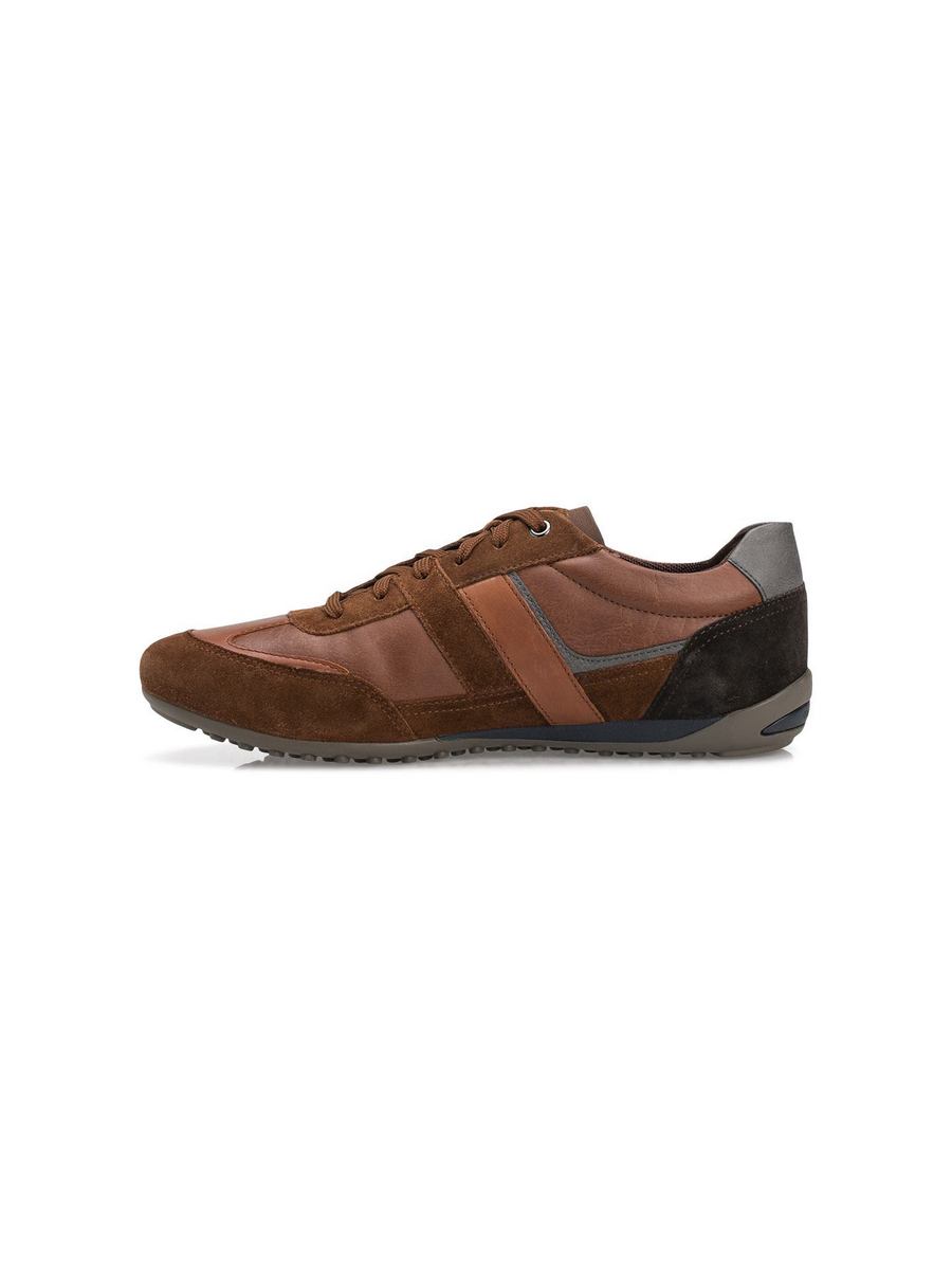 

Кроссовки мужские GEOX 001376979 коричневые 44 EU, Коричневый, 001376979