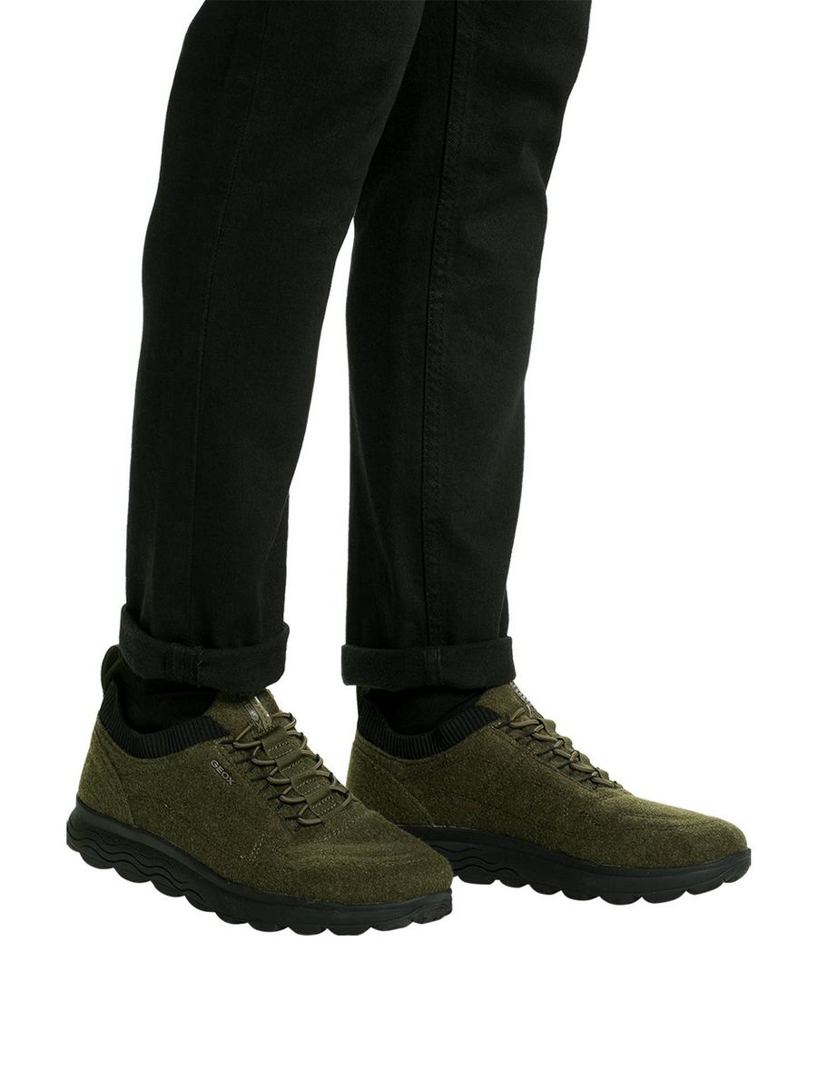 Кроссовки мужские GEOX 001376980 зеленые 42 EU 16075₽