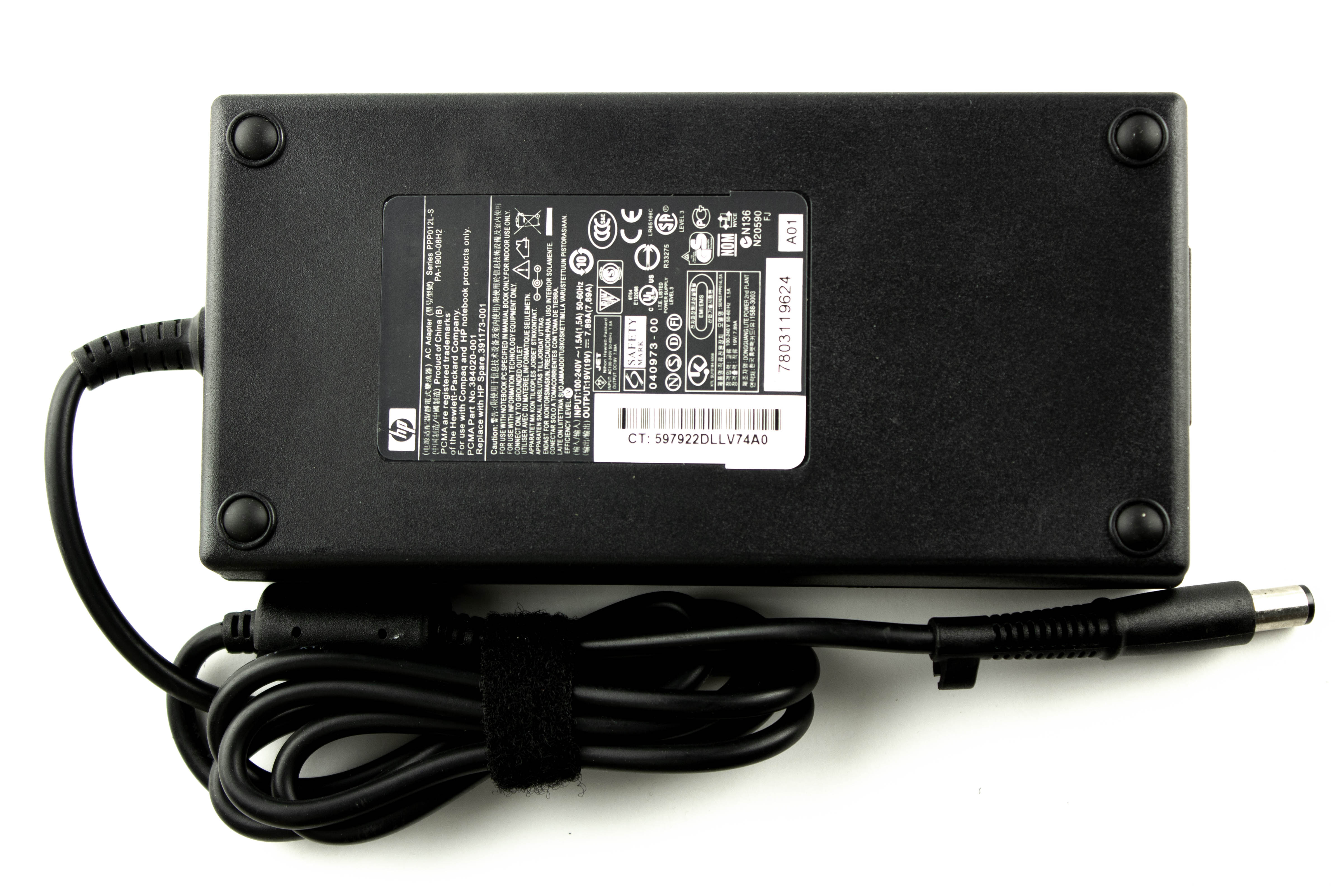 

Блок питания для ноутбука HP 19V7.89A (7.4x5.0) 150W
