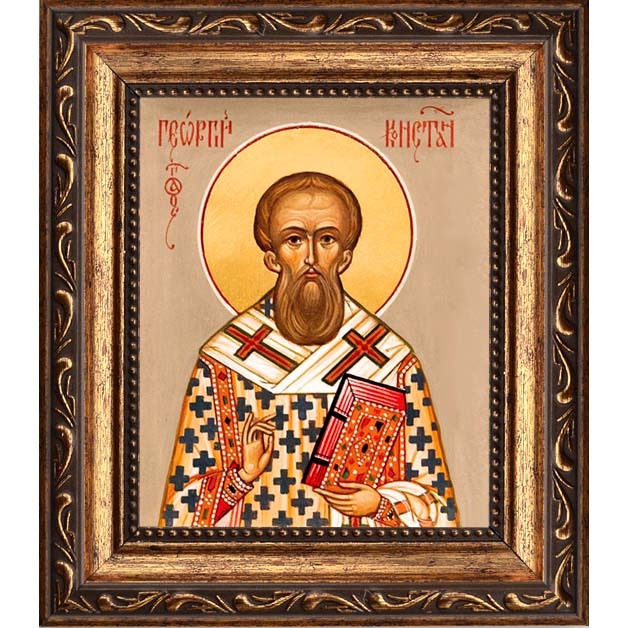 

Георгий I Константинопольский патриарх, святитель. Икона на холсте.