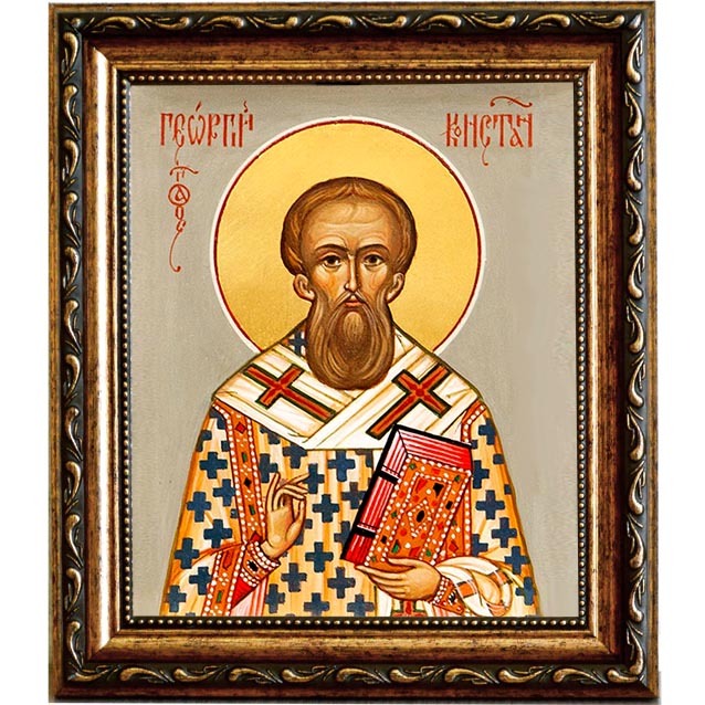 

Георгий I Константинопольский патриарх, святитель. Икона на холсте.