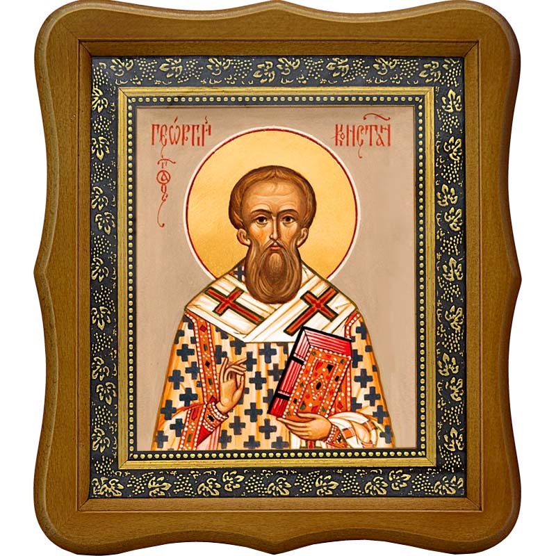 

Георгий I Константинопольский патриарх, святитель. Икона на холсте.