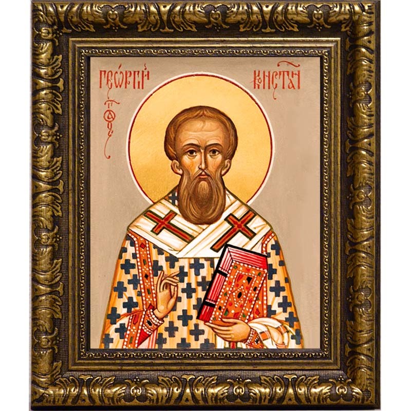 

Георгий I Константинопольский патриарх, святитель. Икона на холсте.