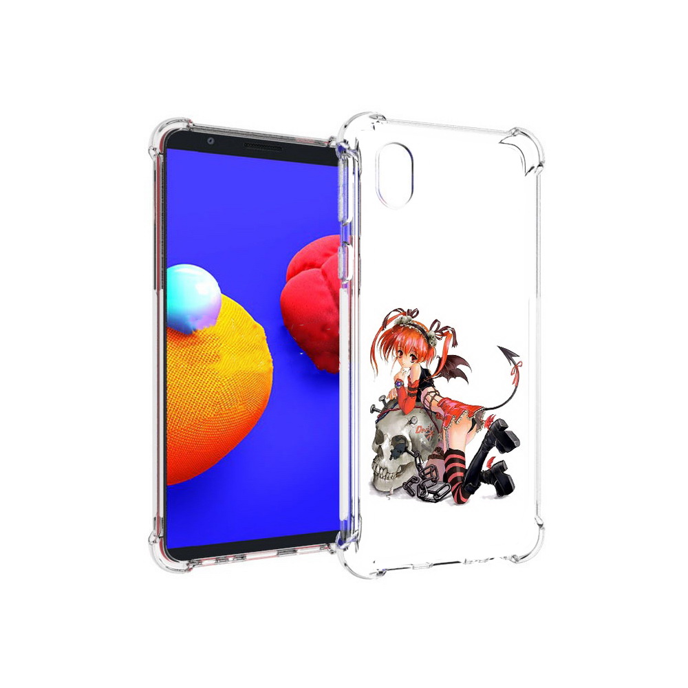

Чехол MyPads Tocco для Samsung Galaxy A01 Core аниме (PT151825.477.221), Прозрачный, Tocco