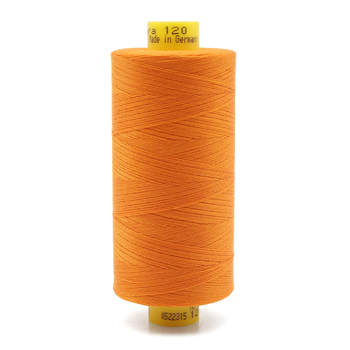 

Нить Gutermann Mara 120, 1000 м, 100% полиэстер (700207) (350 светло-оранжевый), 10 шт, 684355