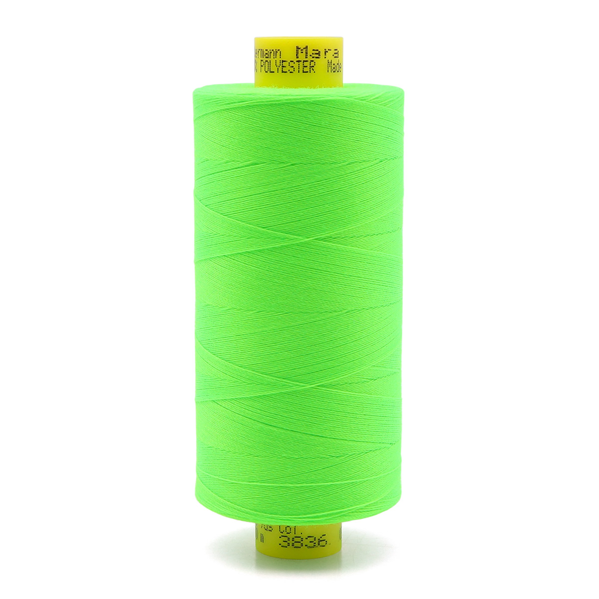 

Нить Gutermann Mara 120, 1000 м, 100% полиэстер (700207) (3836 неоновый салат), 10 шт, Зеленый, 684355