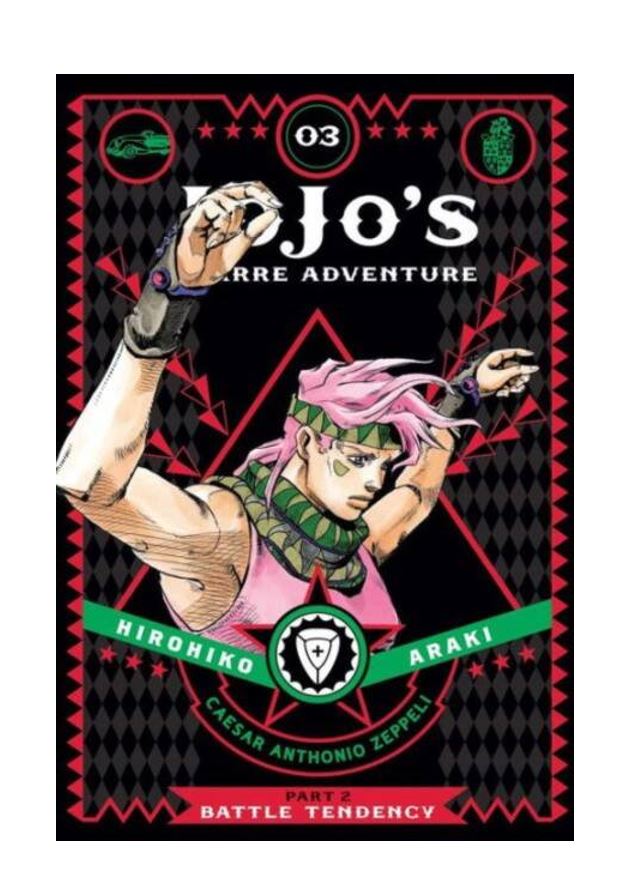 

JoJo's Bizarre Adventure Part 2 том 3
