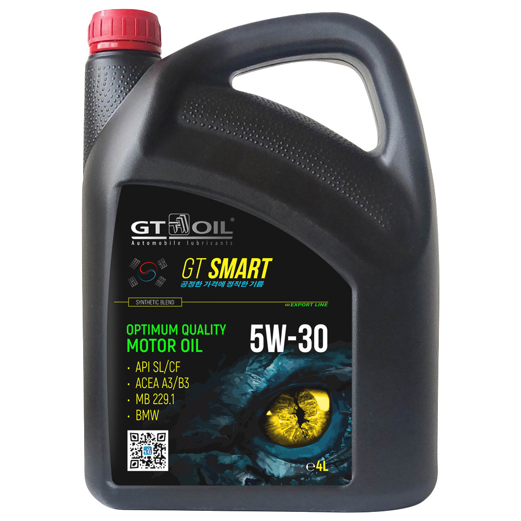 Моторное масло GT OIL Smart 5W30 4л