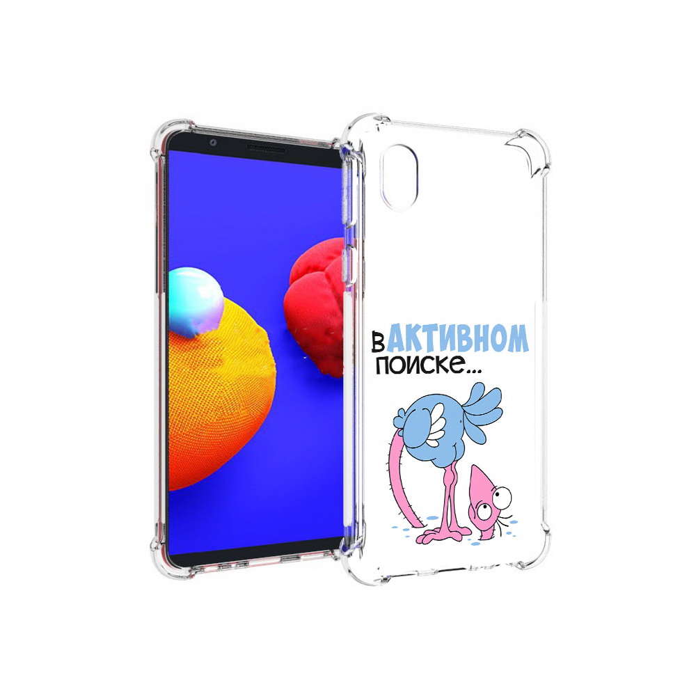 

Чехол MyPads Tocco для Samsung Galaxy A01 Core в активном поиске (PT151825.477.255), Прозрачный, Tocco