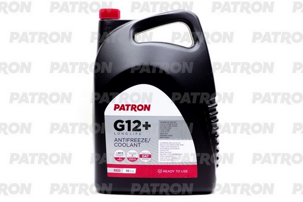 Антифриз PATRON PCF2010 красный, G12+