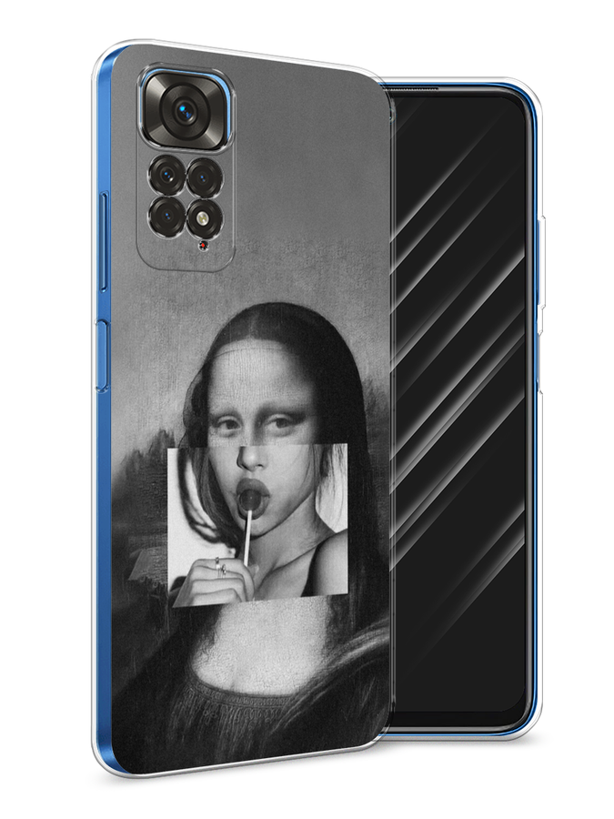 

Чехол Awog на Xiaomi Redmi Note 11 4G Global/Redmi Note 11S "Mona Lisa sucking lollipop", Разноцветный, 313850-9